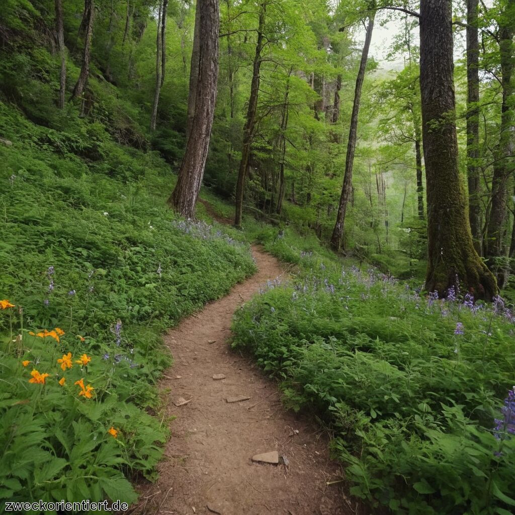 Geheime Wanderwege, die nicht auf Google Maps stehen