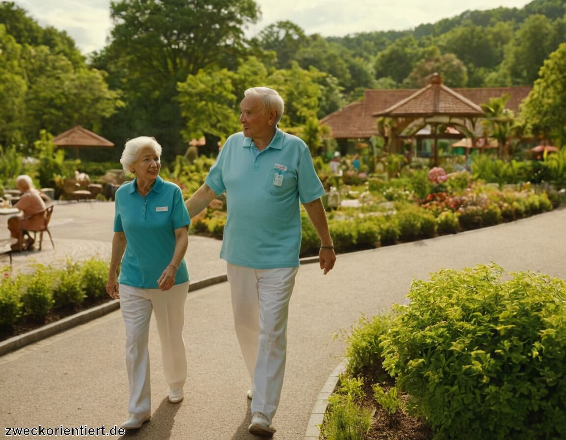 Betreuung durch Fachpersonal vor Ort   - Wohnsiedlungen für Senioren in Freizeitparks  