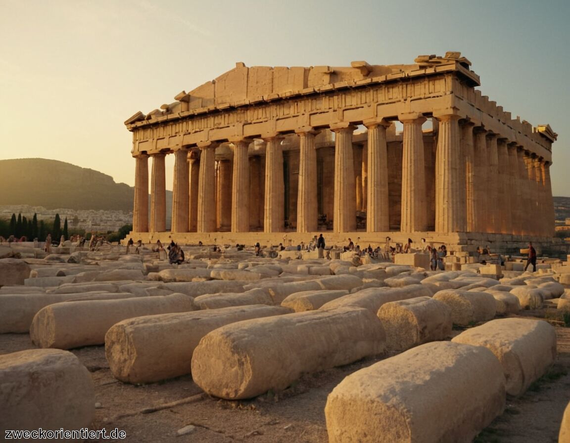 Parthenon: Tempel der Götter in Athen - Mythische Reiseziele: Wo Legenden lebendig werden