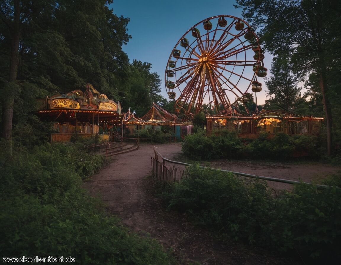 Abenteuerlustige Besucher und urbane Erkundungen   - Verlassene Freizeitparks: Grusel und Nostalgie auf Reisen