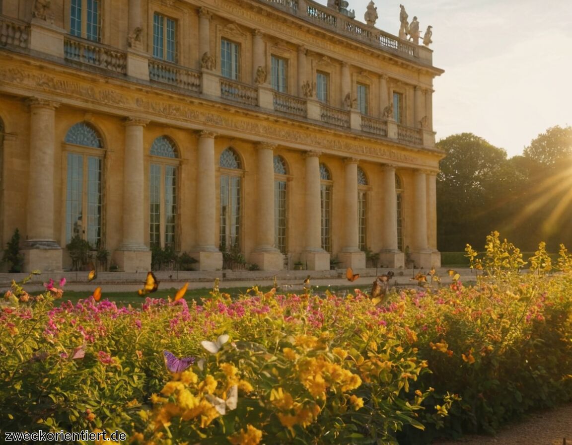 Gärten von Versailles: Schmetterlinge in historischer Kulisse   - Besondere Reiseziele für Insektenliebhaber