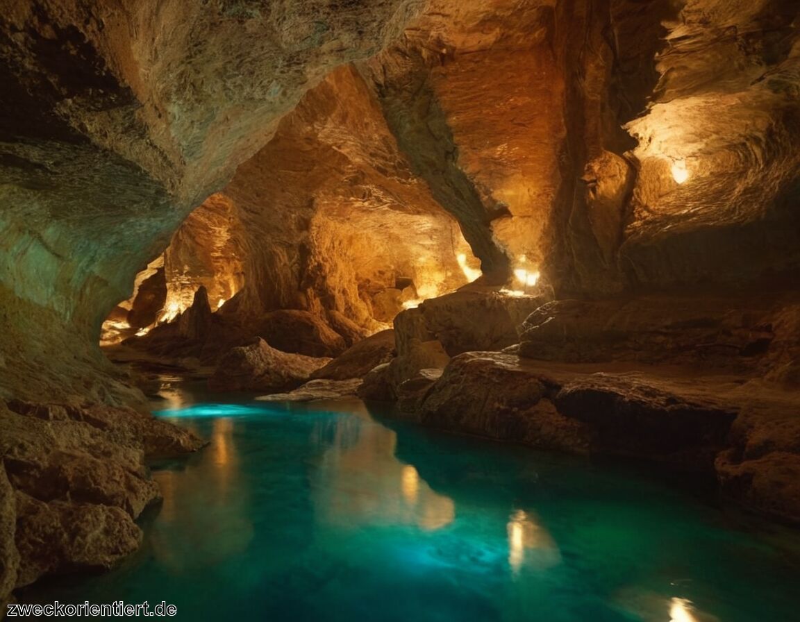 Historische Stätten und Kulturen unter der Erde   - Reisen entlang unterirdischer Flüsse und Höhlensysteme