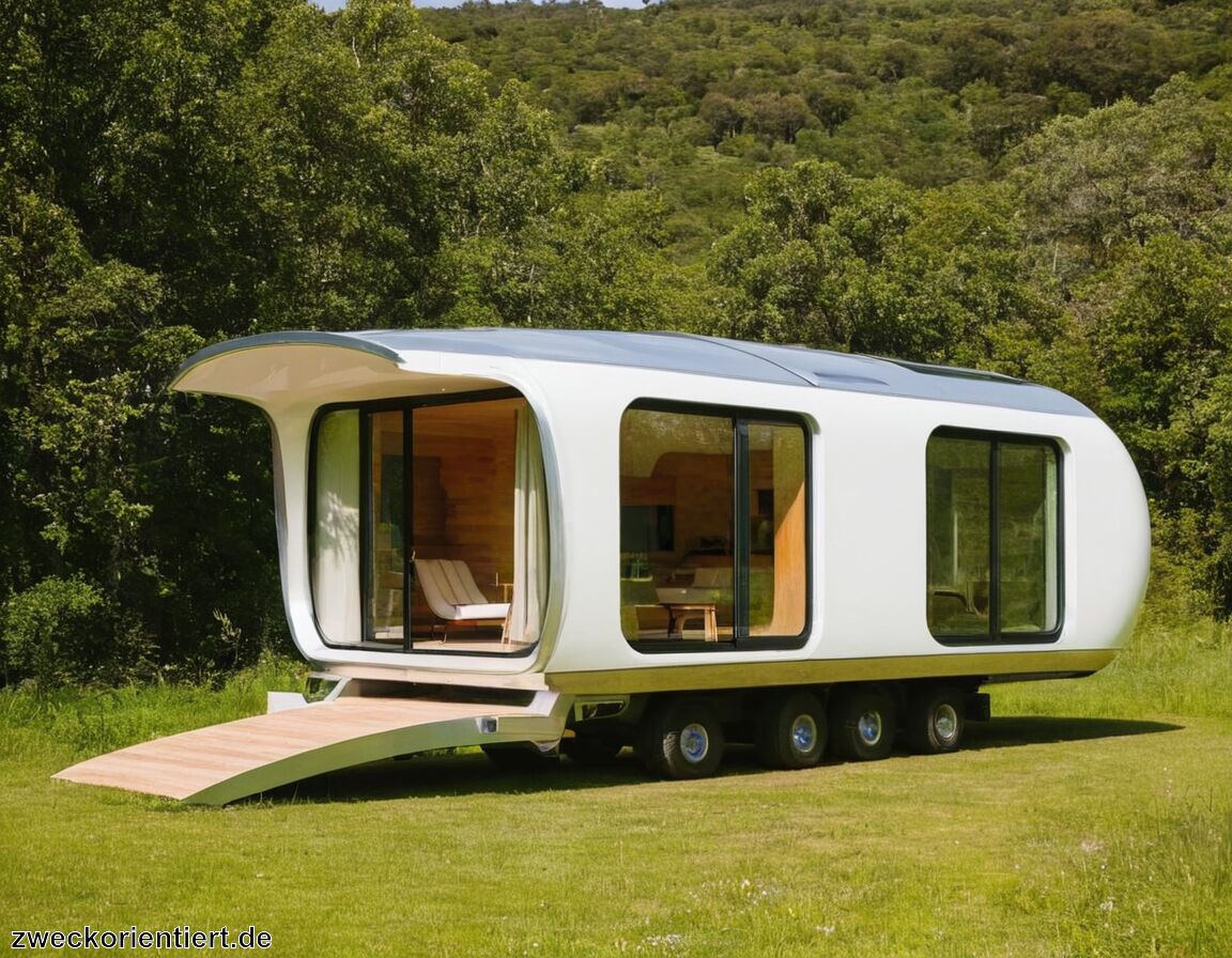 Zukunftstrends im Nomadischen Wohnkonzept   - Nomadische Immobilien: Häuser, die reisen können