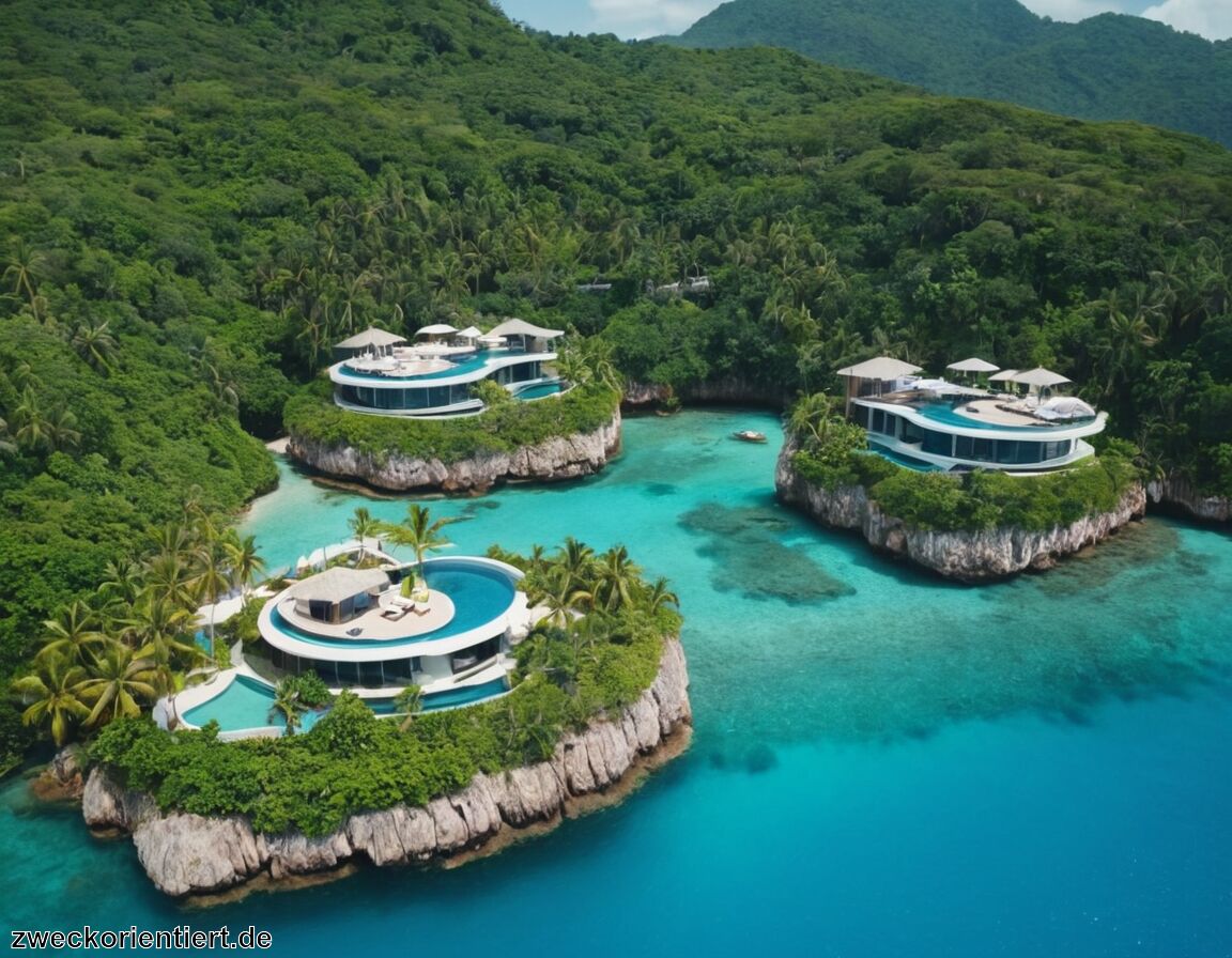 Luxus und Annehmlichkeiten auf den Inseln - Künstliche Inseln: Immobilien der Superreichen