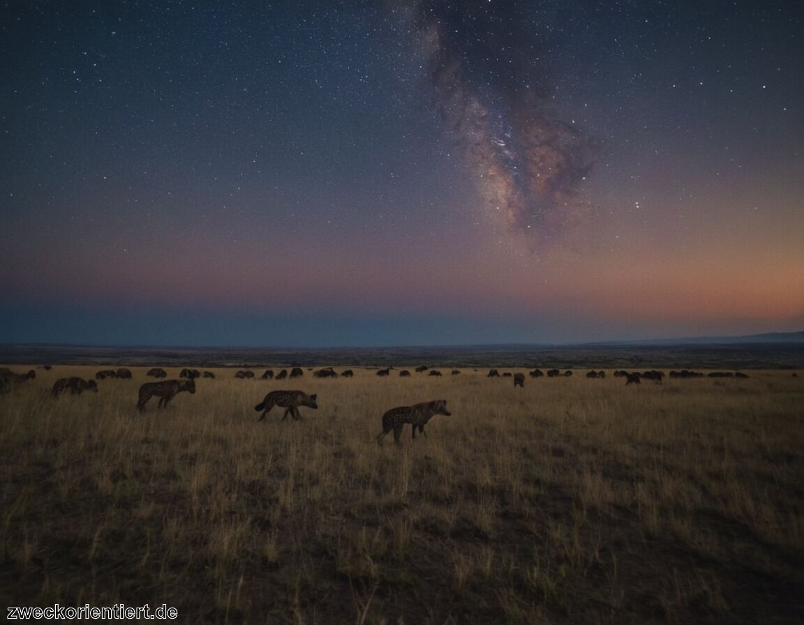 Tüpfelwaffen in der Serengeti beobachten   - Orte, an denen seltene Naturphänomene zu sehen sind
