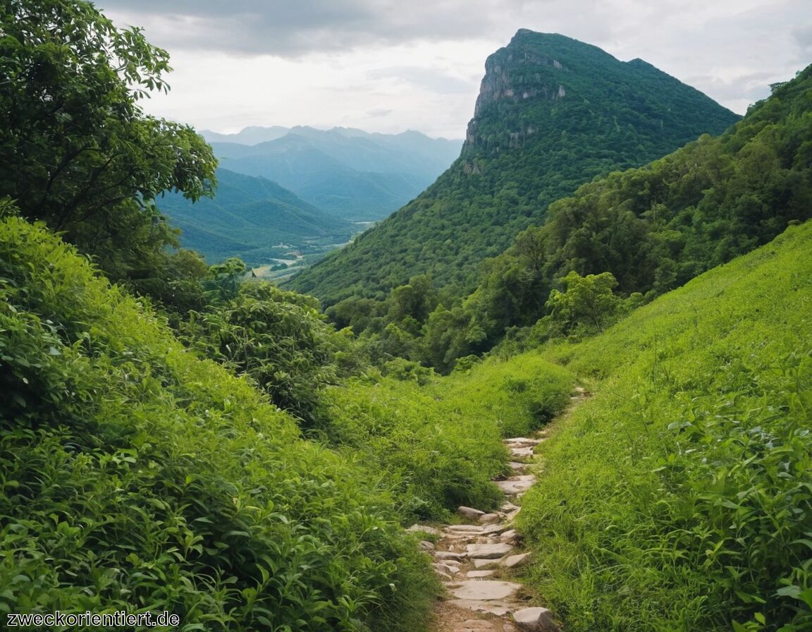 Geheime Wanderwege, die nicht auf Google Maps stehen