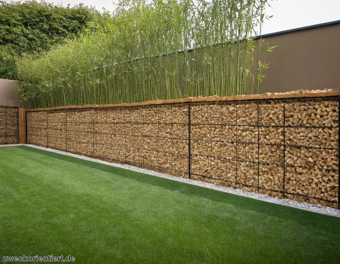 Metallzäune für moderne Ästhetik - Der perfekte Gartenzaun - von Gabionen bis Bambus