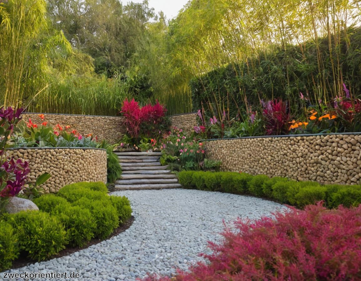 Der perfekte Gartenzaun - von Gabionen bis Bambus