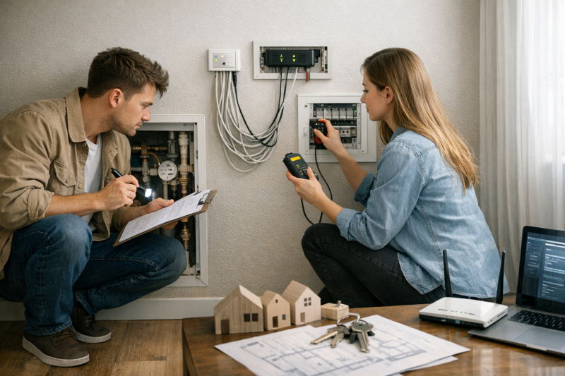 Hauskauf: Diese Leitungen sind im Vorfeld unbedingt zu überprüfen