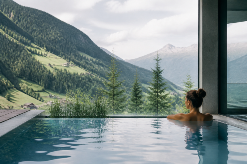 Wellness und Therme in Tirol: Wo sich Baden und Bergpanorama verbinden