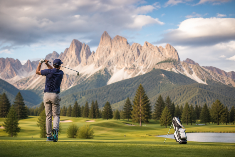 Golfurlaub in den Dolomiten: Warum die Bergkulisse den Sport neu prägt
