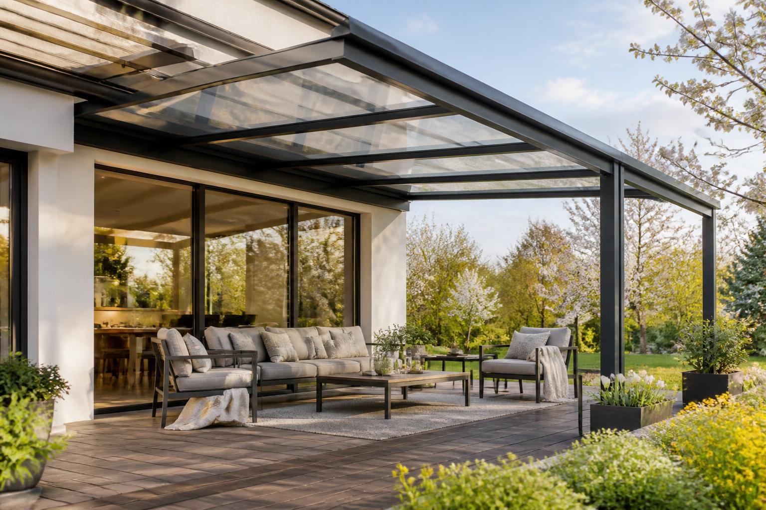 Wetterfest durchs Jahr: Die beste Terrassenüberdachung für Ihr Zuhause