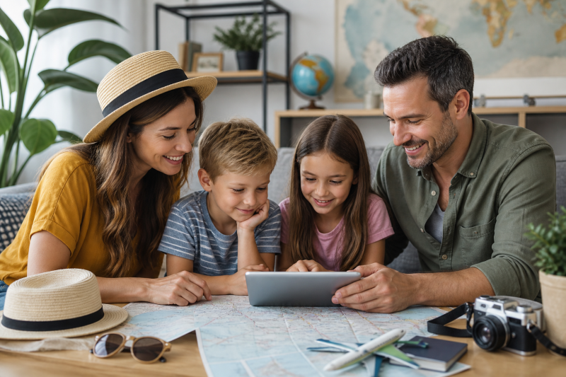 Familienurlaub planen: Wie aus Kindern und Eltern echte Urlaubsgewinner werden